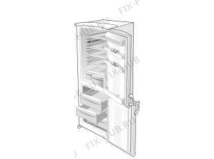Холодильник Gorenje RK4295E (101985, HZS2926) - Фото